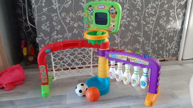 little tikes 3 in 1 sports centre